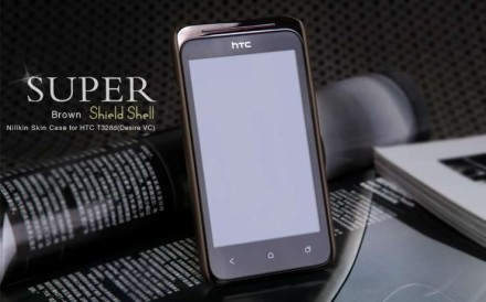Пластиковая накладка Nillkin Super Frosted для HTC Desire VC (+ пленка на экран)
