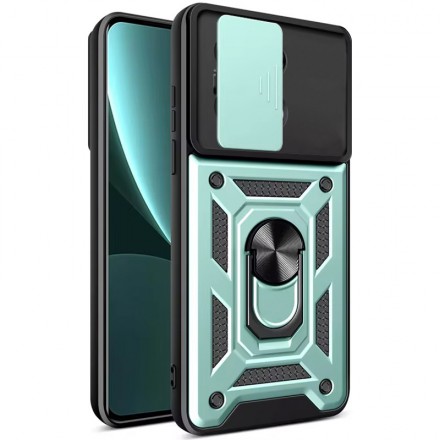 TPU+PC чехол Gate Ring Plaza (с защитой камеры) для Xiaomi Poco X6