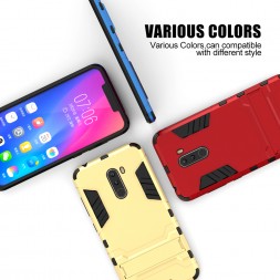 Накладка Strong Guard для Xiaomi Pocophone F1 (ударопрочная c подставкой)