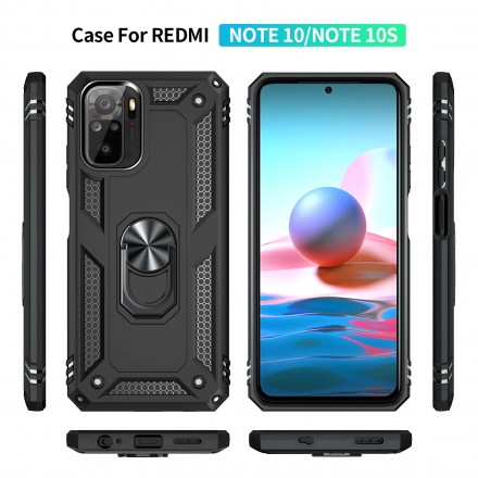 TPU+PC чехол Ring Plaza (с подставкой) для Xiaomi Redmi Note 10