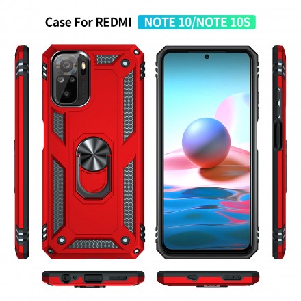 TPU+PC чехол Ring Plaza (с подставкой) для Xiaomi Redmi Note 10