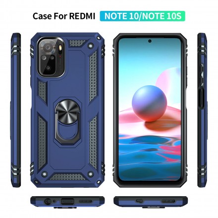 TPU+PC чехол Ring Plaza (с подставкой) для Xiaomi Redmi Note 10