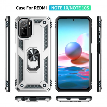 TPU+PC чехол Ring Plaza (с подставкой) для Xiaomi Redmi Note 10