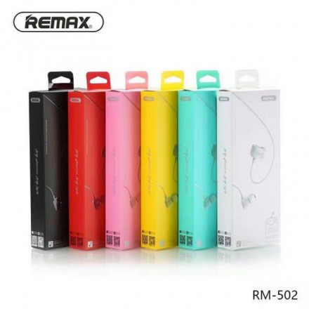 Вакуумные HF Наушники Remax RM-502 с микрофоном