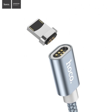 USB - Lightning кабель HOCO U40a Magnetic Adsorption