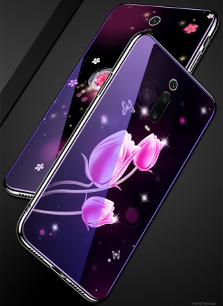ТПУ чехол Violet Glass для Xiaomi Redmi 8A