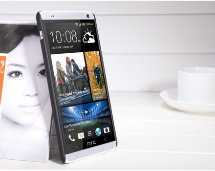 Пластиковая накладка Nillkin Super Frosted для HTC One max (+ пленка на экран)