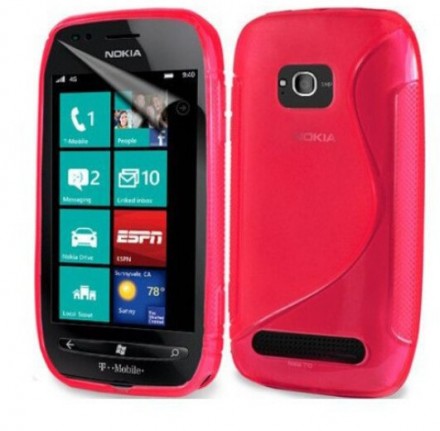 ТПУ накладка S-line для Nokia Lumia 710