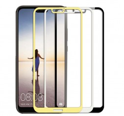 Защитное стекло 5D+ Full-Screen с рамкой для Huawei P20 Lite