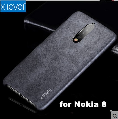 Кожаная накладка X-Level Vintage Series для Nokia 8