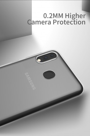 ТПУ накладка X-Level Antislip Series для Samsung Galaxy A20e A202F (прозрачная)