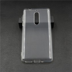 Ультратонкая ТПУ накладка Crystal для Nokia 5 (прозрачная)