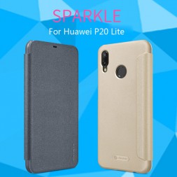 Чехол (книжка) Nillkin Sparkle для Huawei P20 Lite