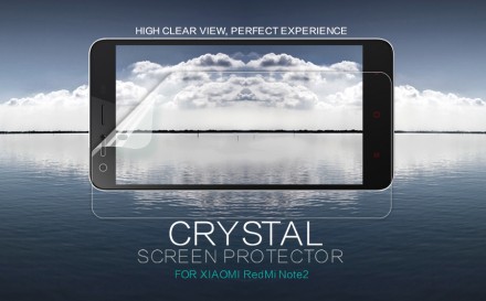Защитная пленка на экран Xiaomi Redmi Note 2 Nillkin Crystal
