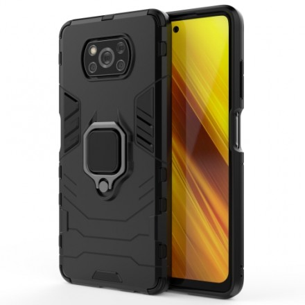 Чехол Strong Guard Ring для Xiaomi Poco X3 Pro (c подставкой)