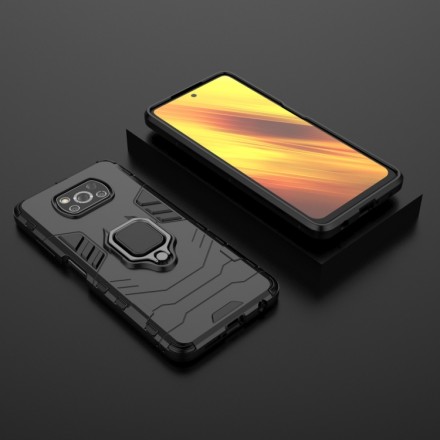 Чехол Strong Guard Ring для Xiaomi Poco X3 Pro (c подставкой)