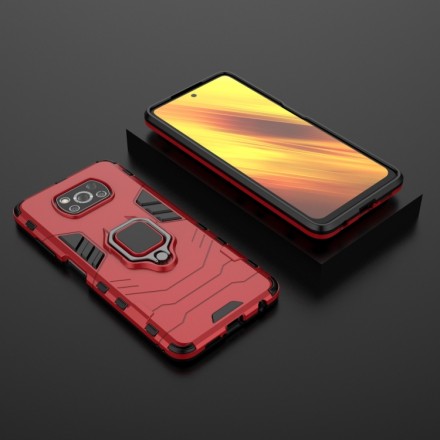 Чехол Strong Guard Ring для Xiaomi Poco X3 Pro (c подставкой)