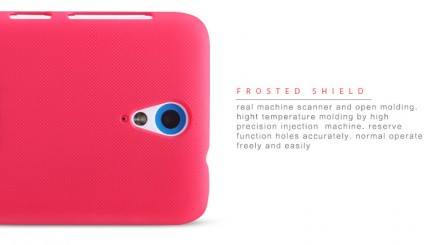 Пластиковая накладка Nillkin Super Frosted для HTC Desire 620 / Desire 620G (+ пленка на экран)