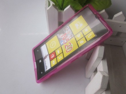 ТПУ накладка для Nokia Lumia 525 (матовая)