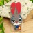 ТПУ накладка Зверополис Rabbit для iPhone SE (2020)