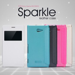Чехол (книжка) Nillkin Sparkle для Sony Xperia M2 / M2 Aqua