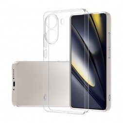 TPU чехол Prime Crystal Full Camera 1.5 mm для Xiaomi Poco X7 Pro