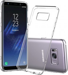 TPU чехол Prime Crystal 1.5 mm для Samsung G955F Galaxy S8 Plus