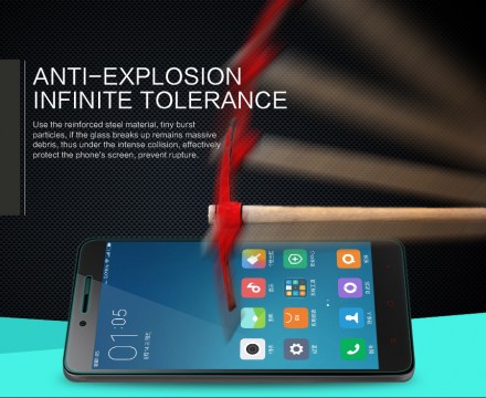 Защитное стекло Nillkin Anti-Explosion (H) для Xiaomi Redmi Note 2