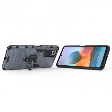 Чехол Strong Guard Ring для Xiaomi Redmi Note 10 Pro (c подставкой)