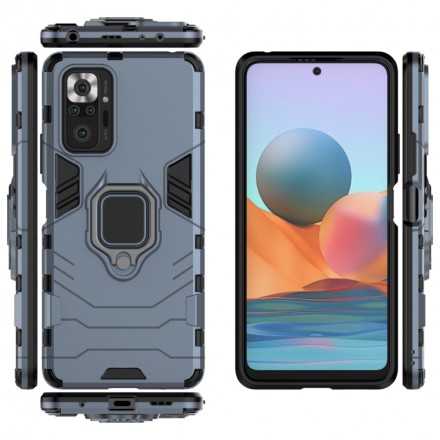 Чехол Strong Guard Ring для Xiaomi Redmi Note 10 Pro (c подставкой)