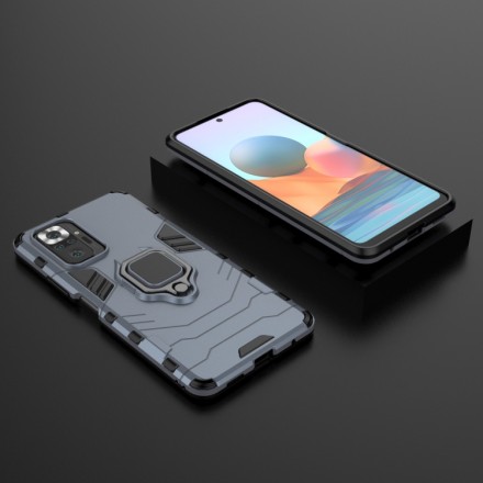 Чехол Strong Guard Ring для Xiaomi Redmi Note 10 Pro (c подставкой)
