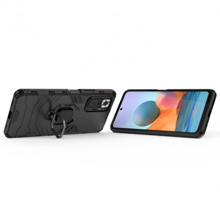 Чехол Strong Guard Ring для Xiaomi Redmi Note 10 Pro (c подставкой)