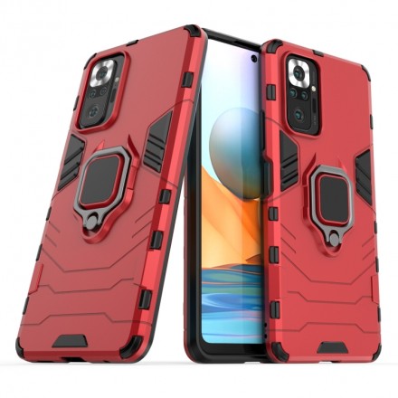 Чехол Strong Guard Ring для Xiaomi Redmi Note 10 Pro (c подставкой)