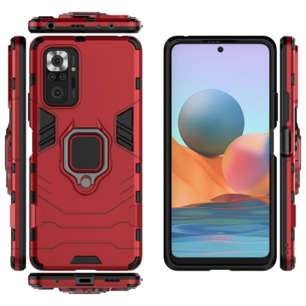 Чехол Strong Guard Ring для Xiaomi Redmi Note 10 Pro (c подставкой)