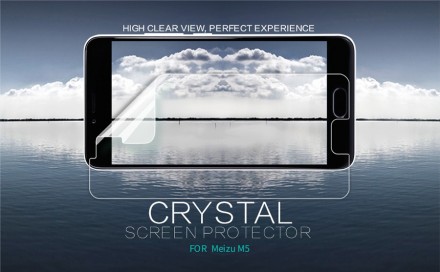 Защитная пленка на экран Meizu M5 Nillkin Crystal
