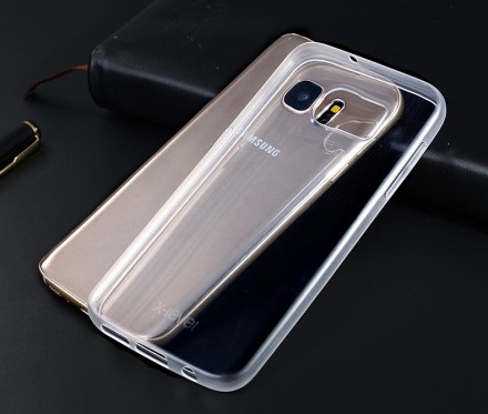 ТПУ накладка X-Level Antislip Series для Samsung G925F Galaxy S6 Edge (прозрачная)