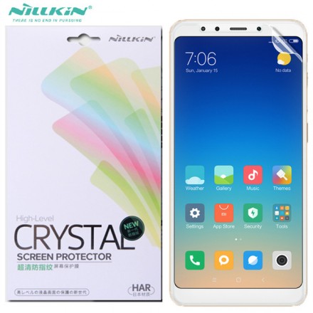 Защитная пленка на экран Xiaomi Redmi 5 Plus Nillkin Crystal