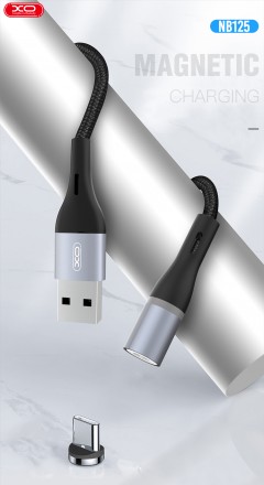 USB - Type-C кабель XO NB125 Magnetic (2 A)