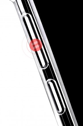ТПУ накладка X-Level Antislip Series для Xiaomi Mi Mix 2S (прозрачная)