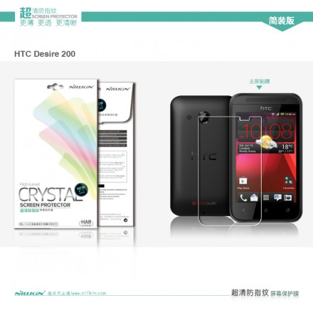 Защитная пленка на экран HTC Desire 200 Nillkin Crystal