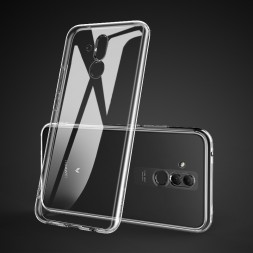 Прозрачный чехол накладка Crystal Strong 0.5 mm для Huawei Mate 20 Lite