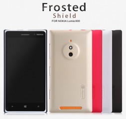 Пластиковая накладка Nillkin Super Frosted для Nokia Lumia 830 (+ пленка на экран)