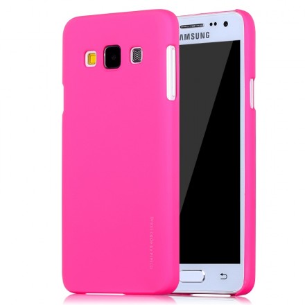 Пластиковая накладка X-Level Metallic Series для Samsung A700H Galaxy A7 (soft-touch)