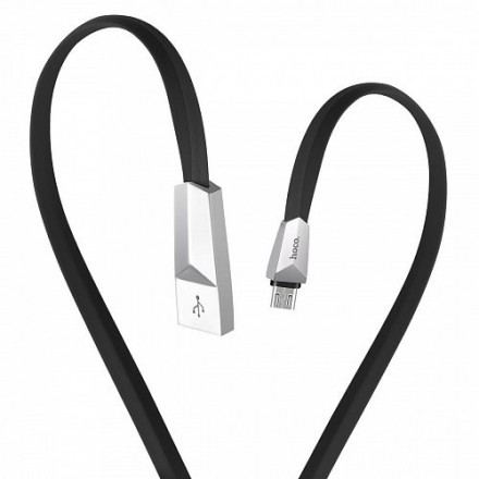 USB - Micro USB кабель HOCO X4 Zinc Alloy rhombus