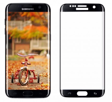 Защитное стекло 5D+ Full-Screen с рамкой для Samsung G935F Galaxy S7 Edge