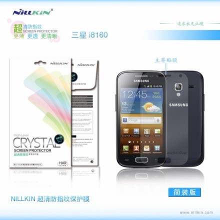 Защитная пленка на экран Samsung i8160 Galaxy Ace 2 Nillkin Crystal