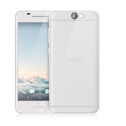 Ультратонкая ТПУ накладка Crystal для HTC One A9 (прозрачная)