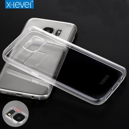 ТПУ накладка X-Level Antislip Series для Samsung G935F Galaxy S7 Edge (прозрачная)
