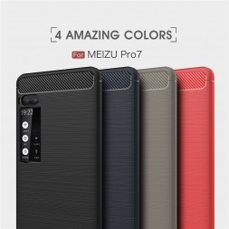 ТПУ накладка для Meizu Pro 7 iPaky Slim