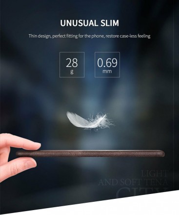 Кожаная накладка X-Level Vintage Series для Samsung A605 Galaxy A6 Plus 2018